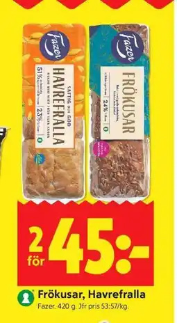 ICA Kvantum Frökusar, Havrefralla erbjuda