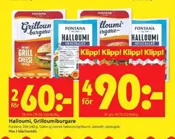 ICA Kvantum Halloumi, Grilloumiburgare erbjuda