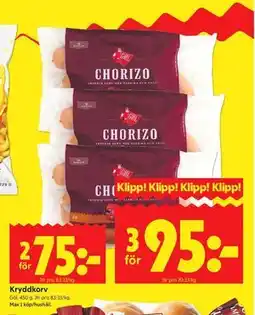 ICA Kvantum Kryddkorv erbjuda