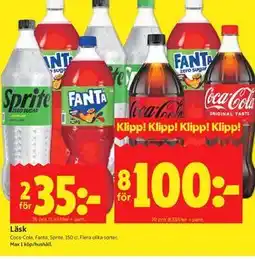 ICA Kvantum Läsk erbjuda