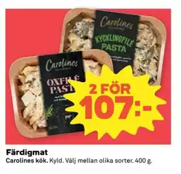 Coop CAROLINES KÖK Färdigmat erbjuda