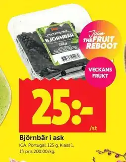 ICA Kvantum Björnbär i ask erbjuda