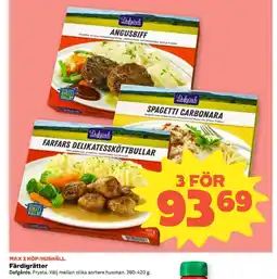 Coop DAFGÅRDS Färdigrätter erbjuda