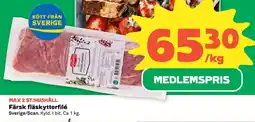 Coop SCAN Färsk fläskytterfilé erbjuda