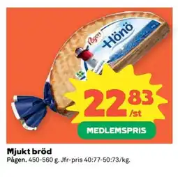 Coop PÅGEN Mjukt bröd erbjuda