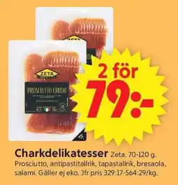 ICA Supermarket ZETA Charkdelikatesser erbjuda