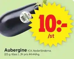 ICA Supermarket ICA Aubergine erbjuda