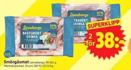 ICA Supermarket LÖNNEBERGA Smörgåsmat erbjuda