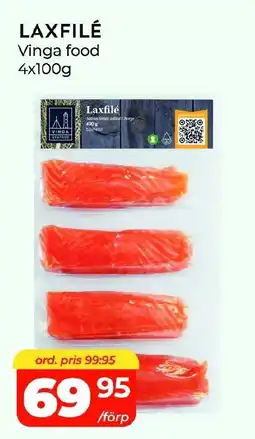 Matrix Butikerna VINGA FOOD Laxfilé erbjuda