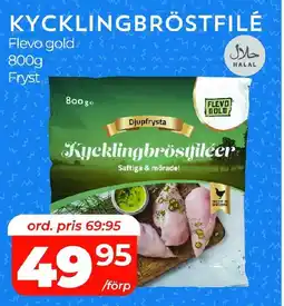 Matrix Butikerna FLEVO GOLD Kycklingbröstfilé erbjuda