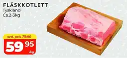 Matrix Butikerna Fläskkotlett erbjuda