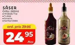 Matrix Butikerna ORILLA Såser erbjuda