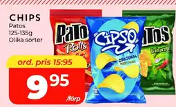 Matrix Butikerna PATOS Chips erbjuda