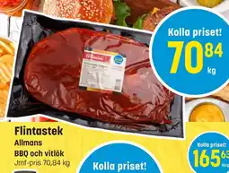 Eurocash ALLMANS Flintastek erbjuda