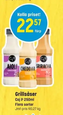 Eurocash CAJ P Grillsåser erbjuda