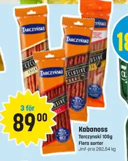 Eurocash TARCZTNSKI Kabanoss erbjuda