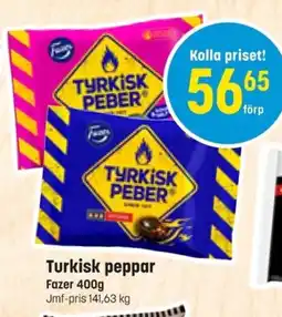 Eurocash FAZER Turkisk peppar erbjuda