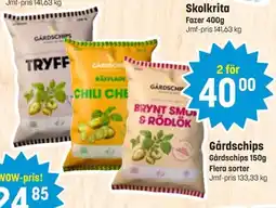 Eurocash Gårdschips erbjuda