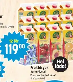 Eurocash JAFFA PLUS Fruktdryck erbjuda