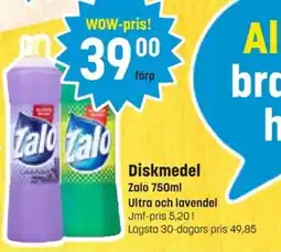 Eurocash ZALO Diskmedel erbjuda