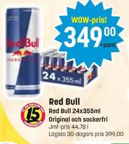 Eurocash Red bull erbjuda