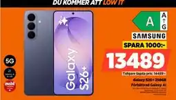 Power Galaxy S26+ 256GB erbjuda