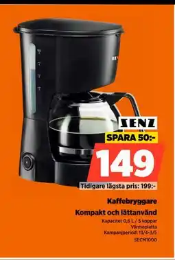 Power Kaffebryggare erbjuda