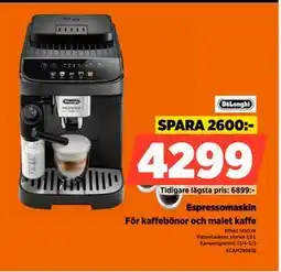 Power Espressomaskin erbjuda