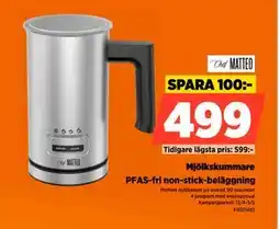 Power Mjölkskummare erbjuda