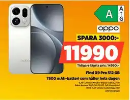 Power Find X9 Pro 512 GB erbjuda