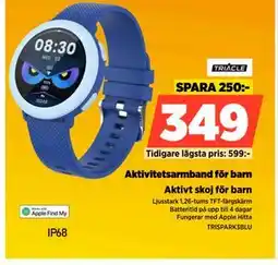 Power Aktivitetsarmband för barn erbjuda