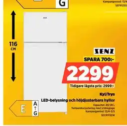 Power Kyl/frys erbjuda