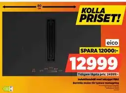 Power Induktionshäll med inbyggd fläkt erbjuda