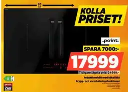 Power Induktionshäll med köksfläkt erbjuda