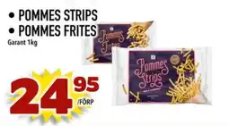 Din Mat Garant • Pommes strips • pommes frites erbjuda
