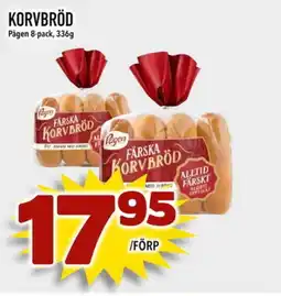 Din Mat Pågen Korvbröd erbjuda