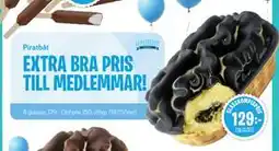 Hemglass Piratbåt, Medlemspris erbjuda