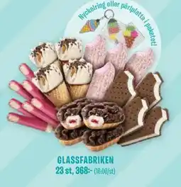 Hemglass GLASSFABRIKEN erbjuda