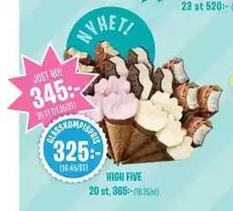 Hemglass HIGH FIVE erbjuda