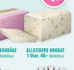 Hemglass ALLATIDERS NOUGAT 1 liter erbjuda