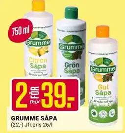 ÖoB Grumme Såpa erbjuda