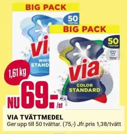 ÖoB VIA Tvättmedel erbjuda