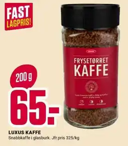 ÖoB LUXUS KAFFE erbjuda