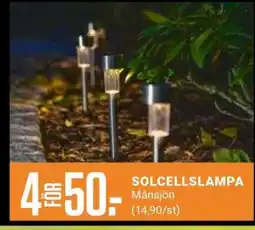 ÖoB SOLCELLSLAMPA erbjuda