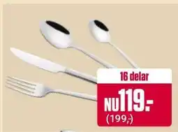 ÖoB 16 delar bestickset erbjuda