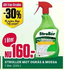 ÖoB STROLLER MOT OGRÄS & MOSSA erbjuda
