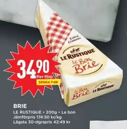 Willys BRIE LE RUSTIQUE erbjuda