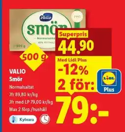 Lidl Valio smör erbjuda