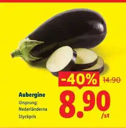Lidl Aubergine erbjuda