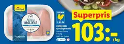 Lidl Kronfågel Kycklingbröstfilé erbjuda